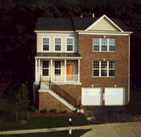 A view of our house from across the street