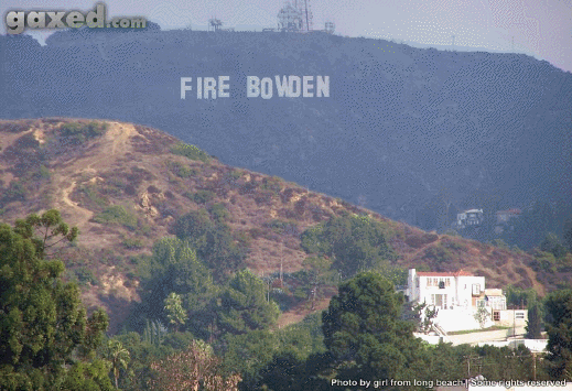 Fire Bowden.