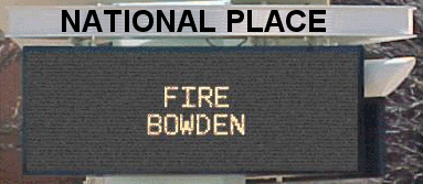 Fire Bowden.